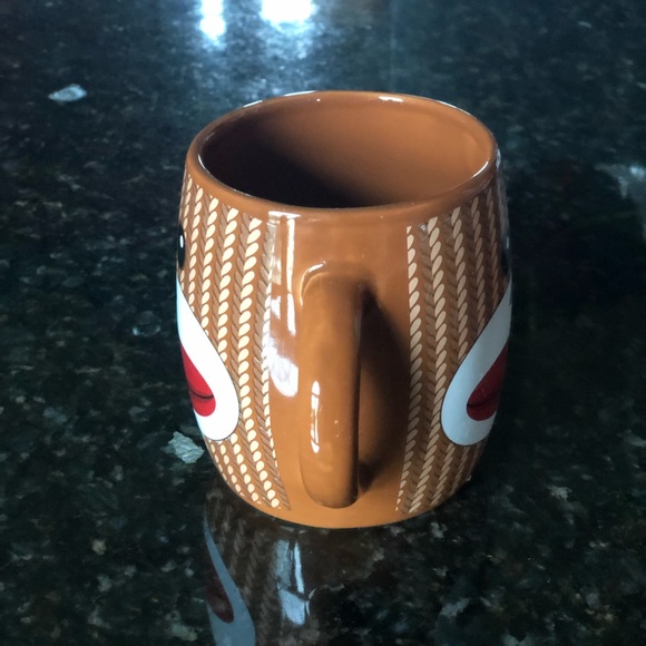 Galerie Sock Monkey Double Handle Coffee Mug Tea - Picture 4 of 5